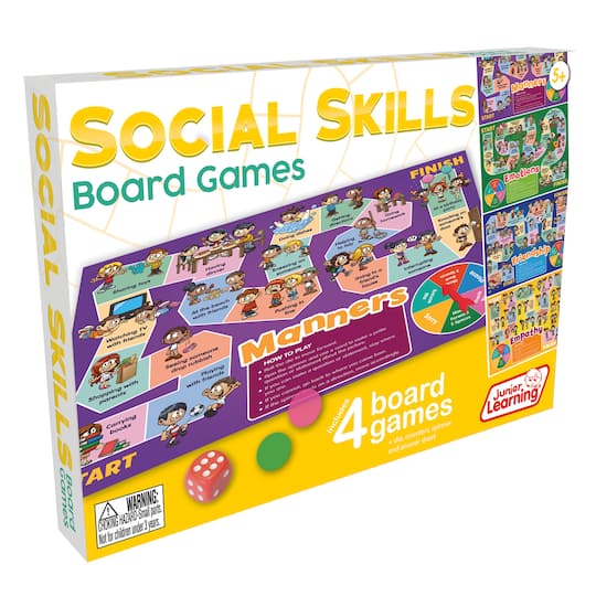 Junior Learning&#xAE; Social Skills Board Games